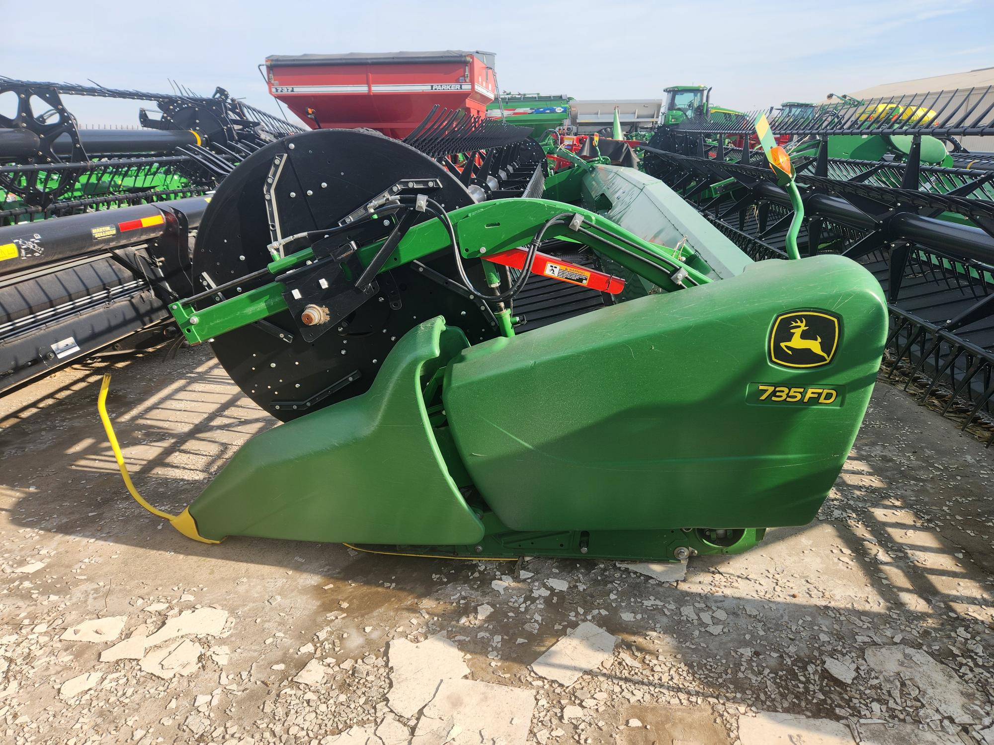  2019 John Deere 735FD at Heritage Tractor in Brimfield, IL