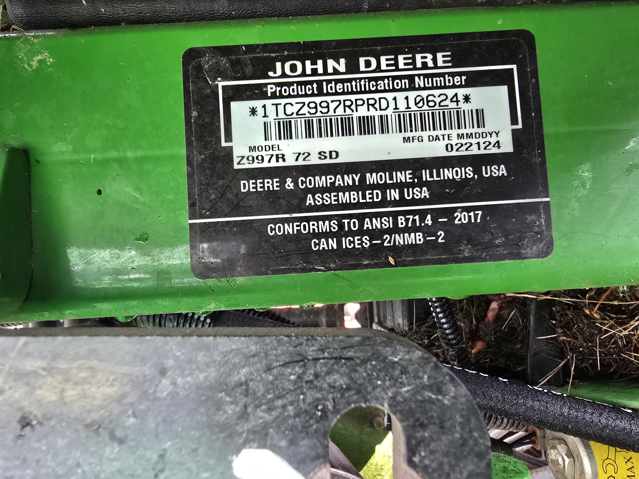2024 John Deere Z997R Image 10
