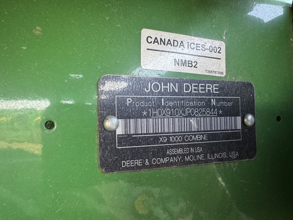 Used 2023 John Deere X9 1000 Combines at Horizon Ag & Turf in Warburg, AB - Photo10
