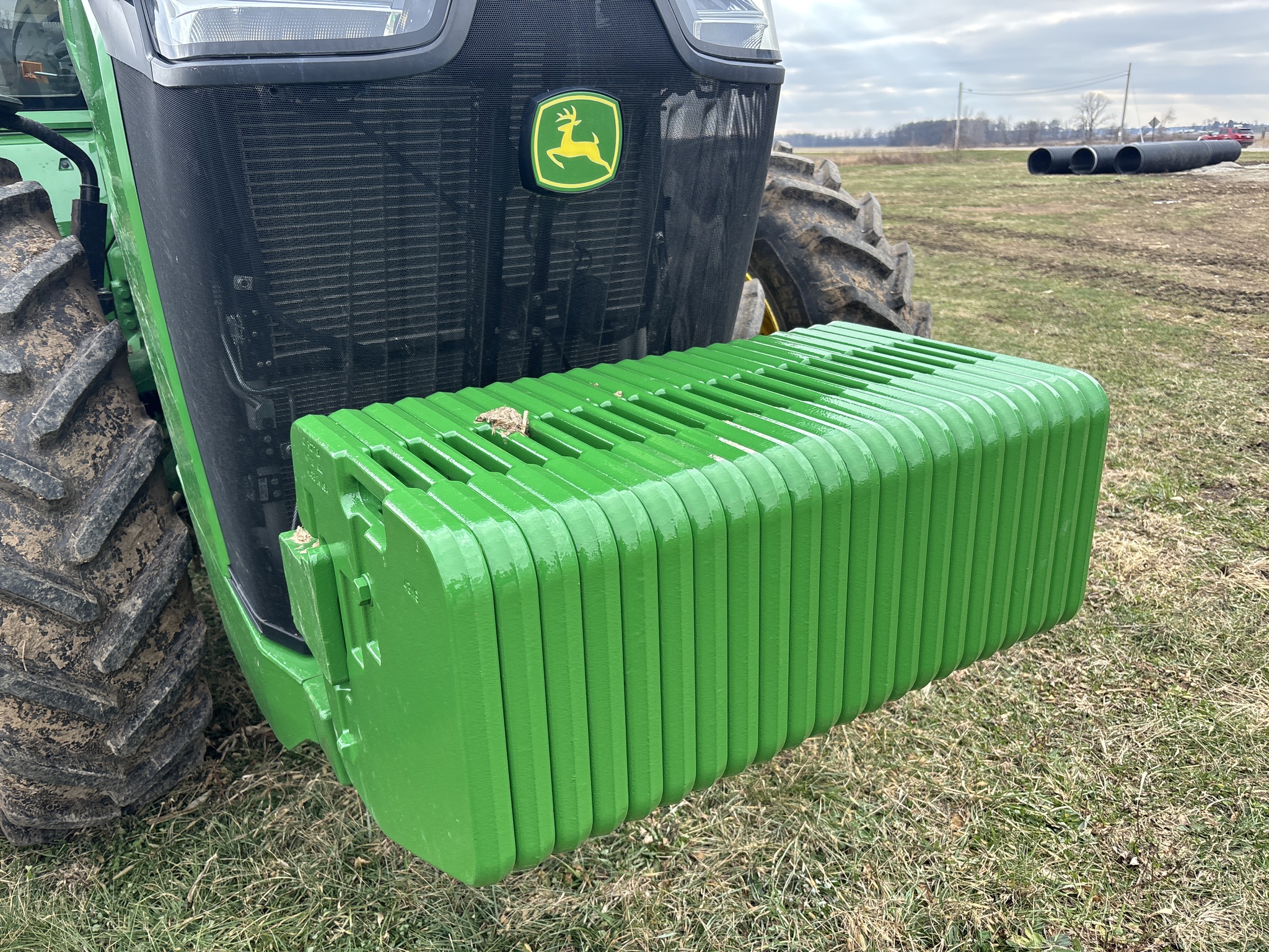 Used 2024 John Deere 8R 370 Row Crop Tractors at Koenig Equipment in Urbana, OH - PhotoXL7