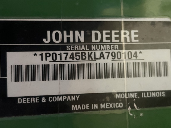 Photo of 2021 John Deere 1745