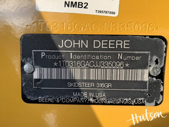 Photo of 2018 John Deere 316GR