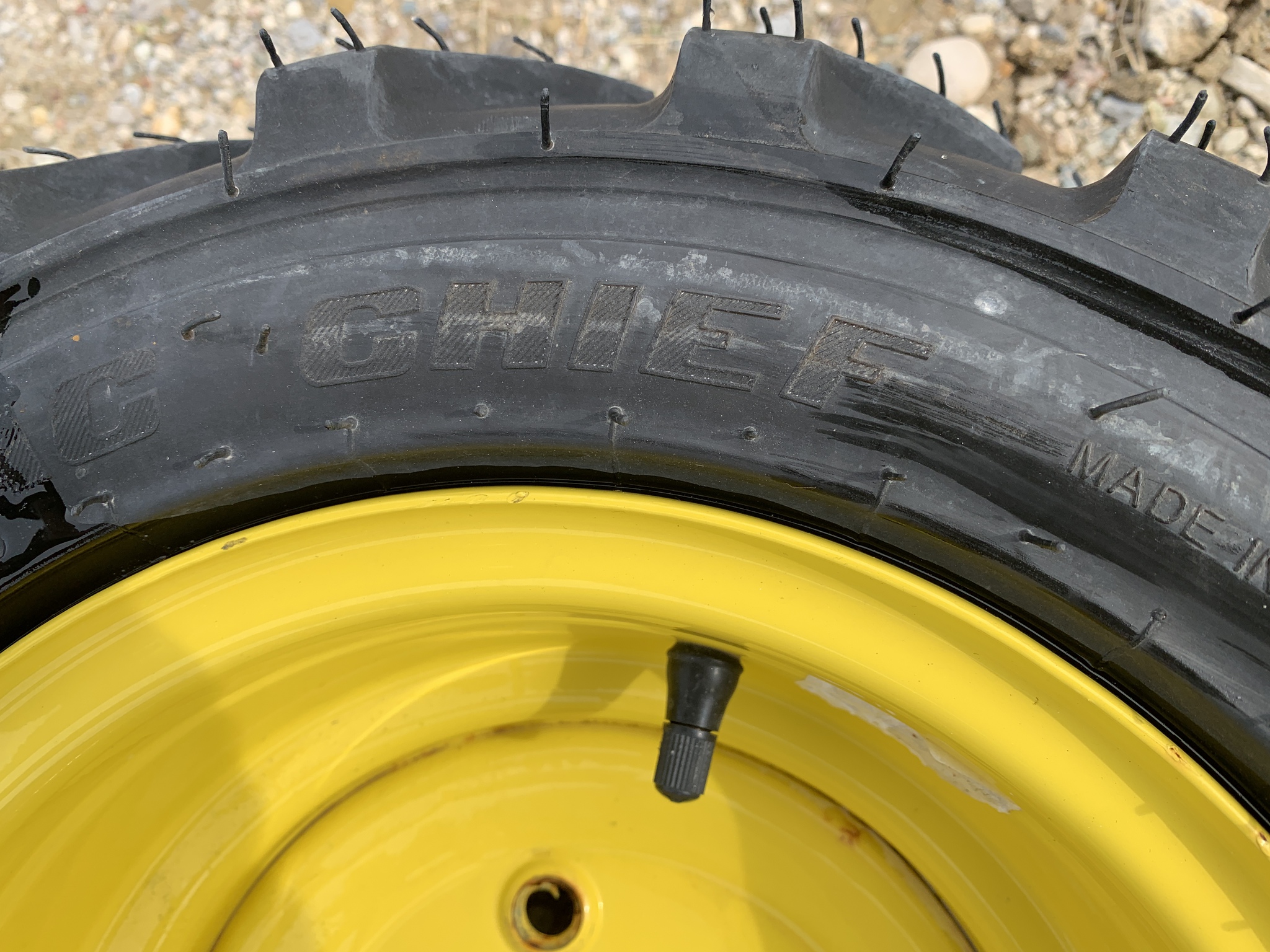 18x8.50-10 qty 2 on rims