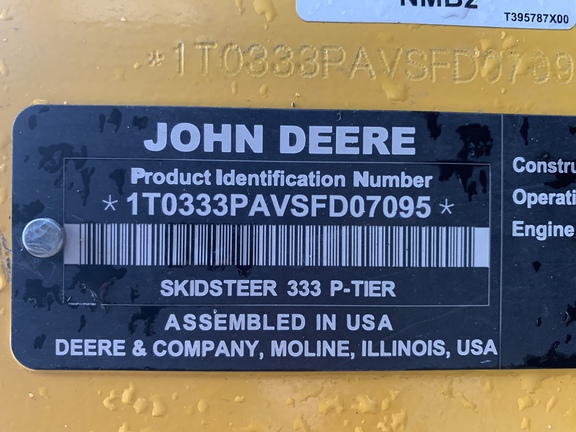 Photo of 2025 John Deere 333 P