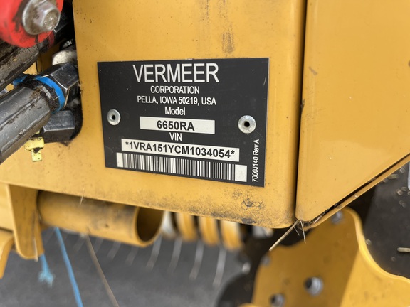 2018 Vermeer 6650 Rancher