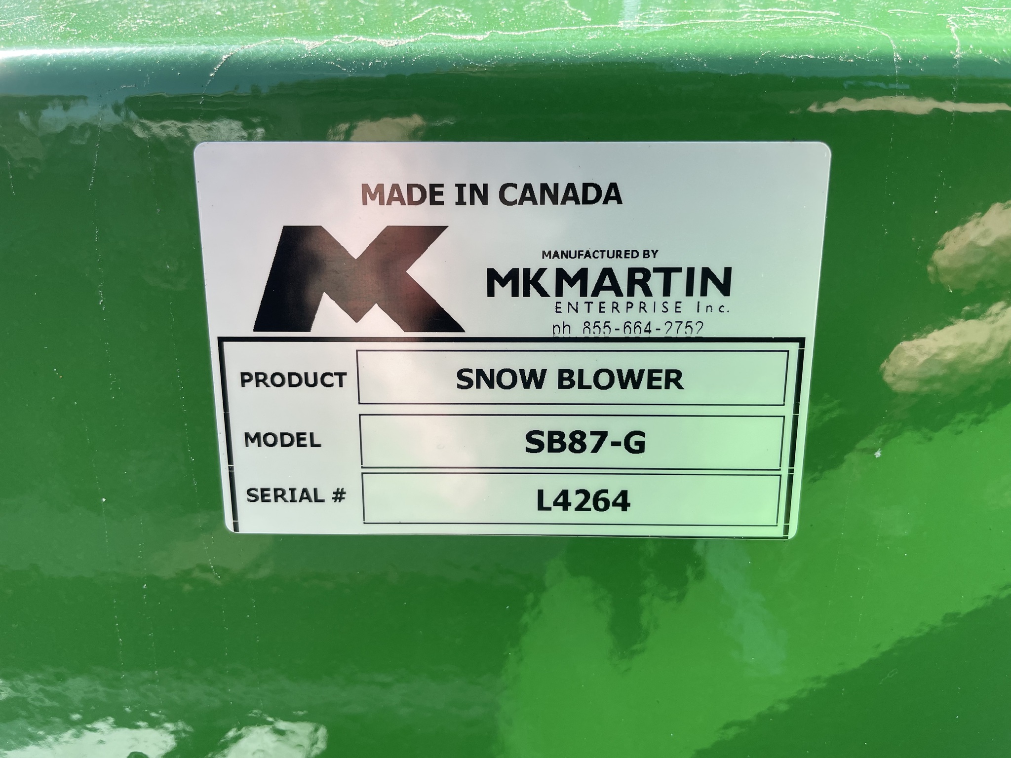2024 MK Martin SB87 Image 8