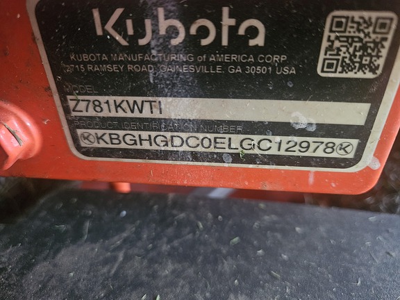 2022 Kubota Z781KWi - Photo3