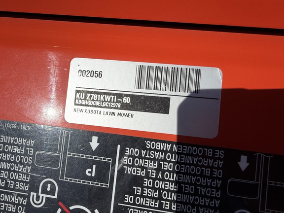 2022 Kubota Z781KWi - Photo24