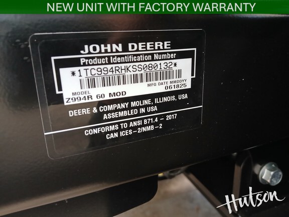 Photo of 2025 John Deere Z994R