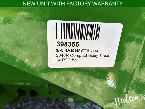 Photo of 2026 John Deere 3046R