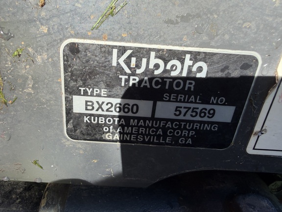 Used 2008 Kubota BX2660 Compact Utility Tractors at Koenig Equipment in Franklin, IN - Photo11