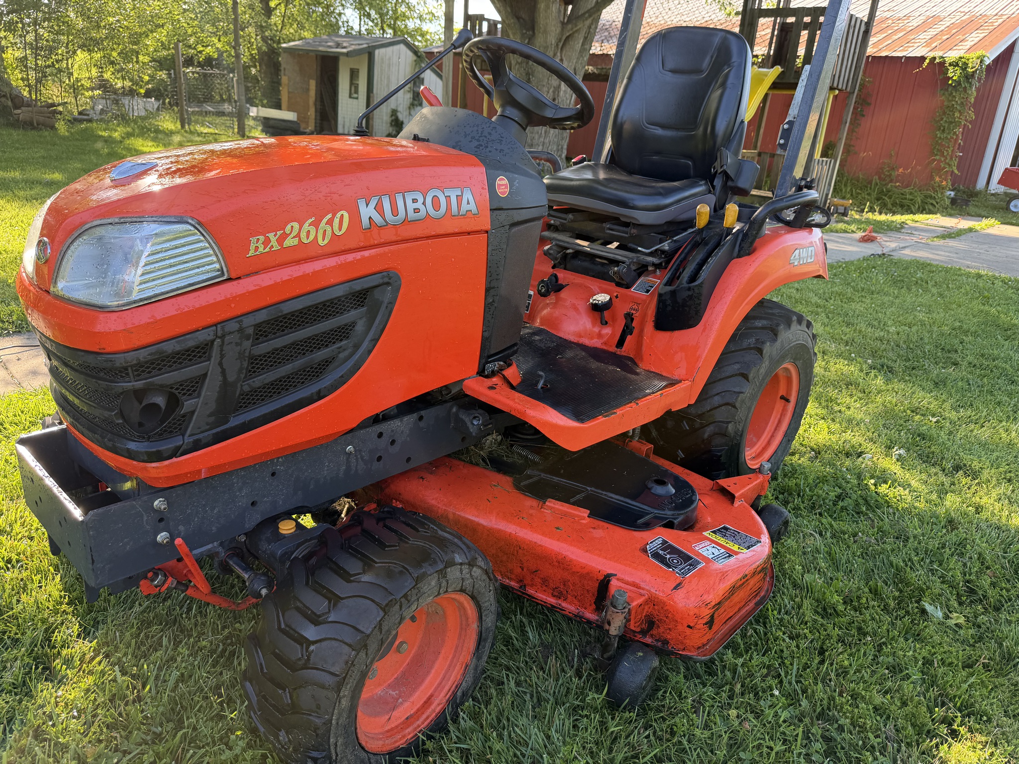 Used 2008 Kubota BX2660 Compact Utility Tractors at Koenig Equipment in Franklin, IN - PhotoXL1