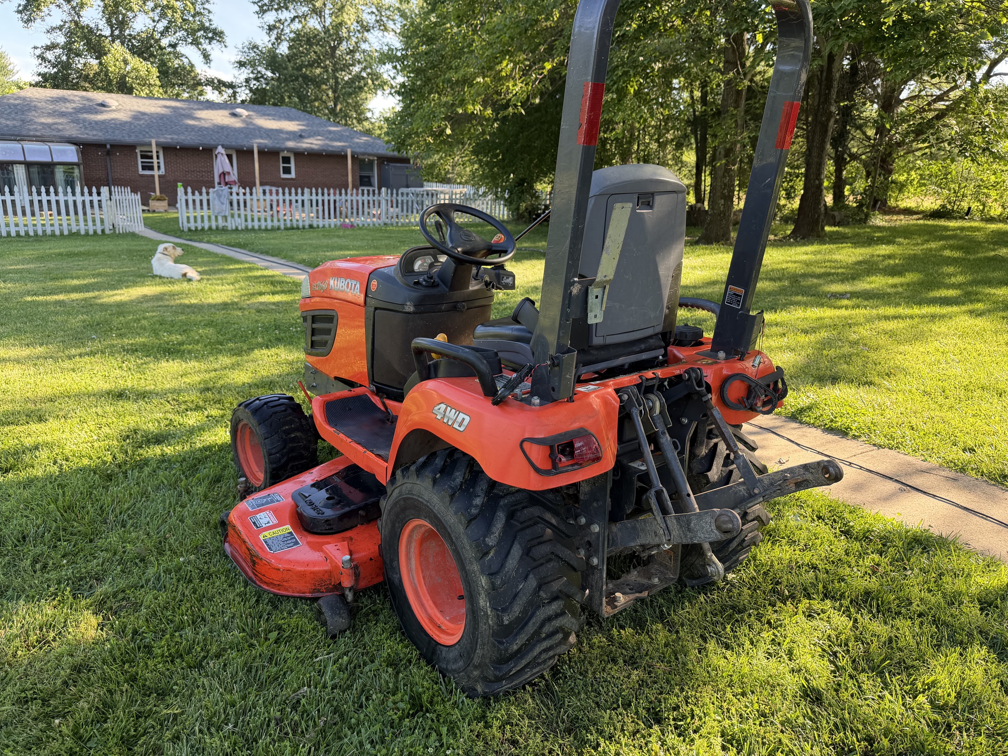 Used 2008 Kubota BX2660 Compact Utility Tractors at Koenig Equipment in Franklin, IN - PhotoXL4