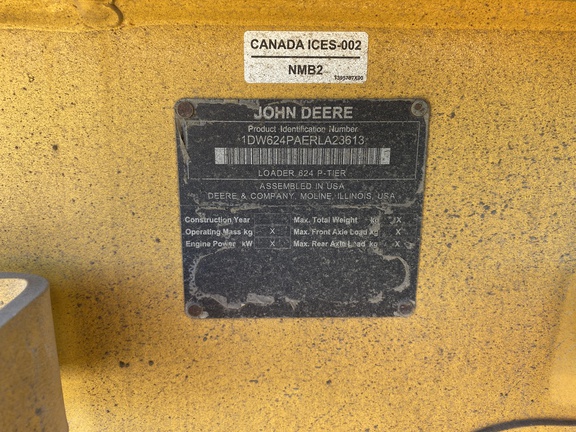 2024 John Deere 624 P