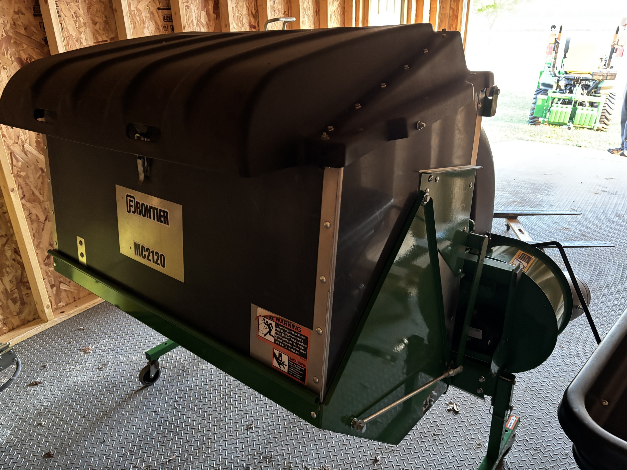 Used 2022 Frontier MC2120 1025R Collection System Attachments for Lawn & Garden Tractors at Koenig Equipment in Anna, OH - PhotoXL1