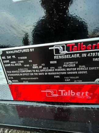 2027 Talbert AC-20