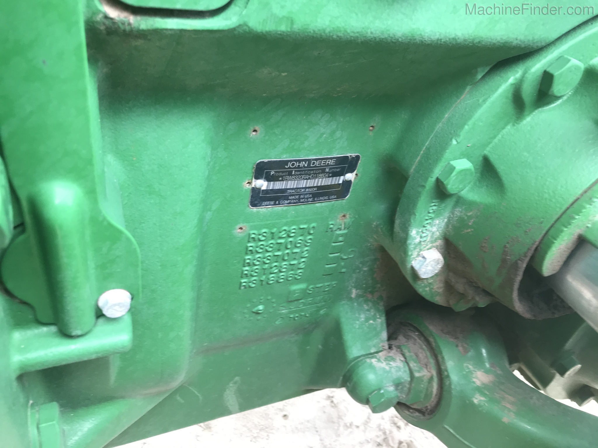 2017 John Deere 8320R Image 6