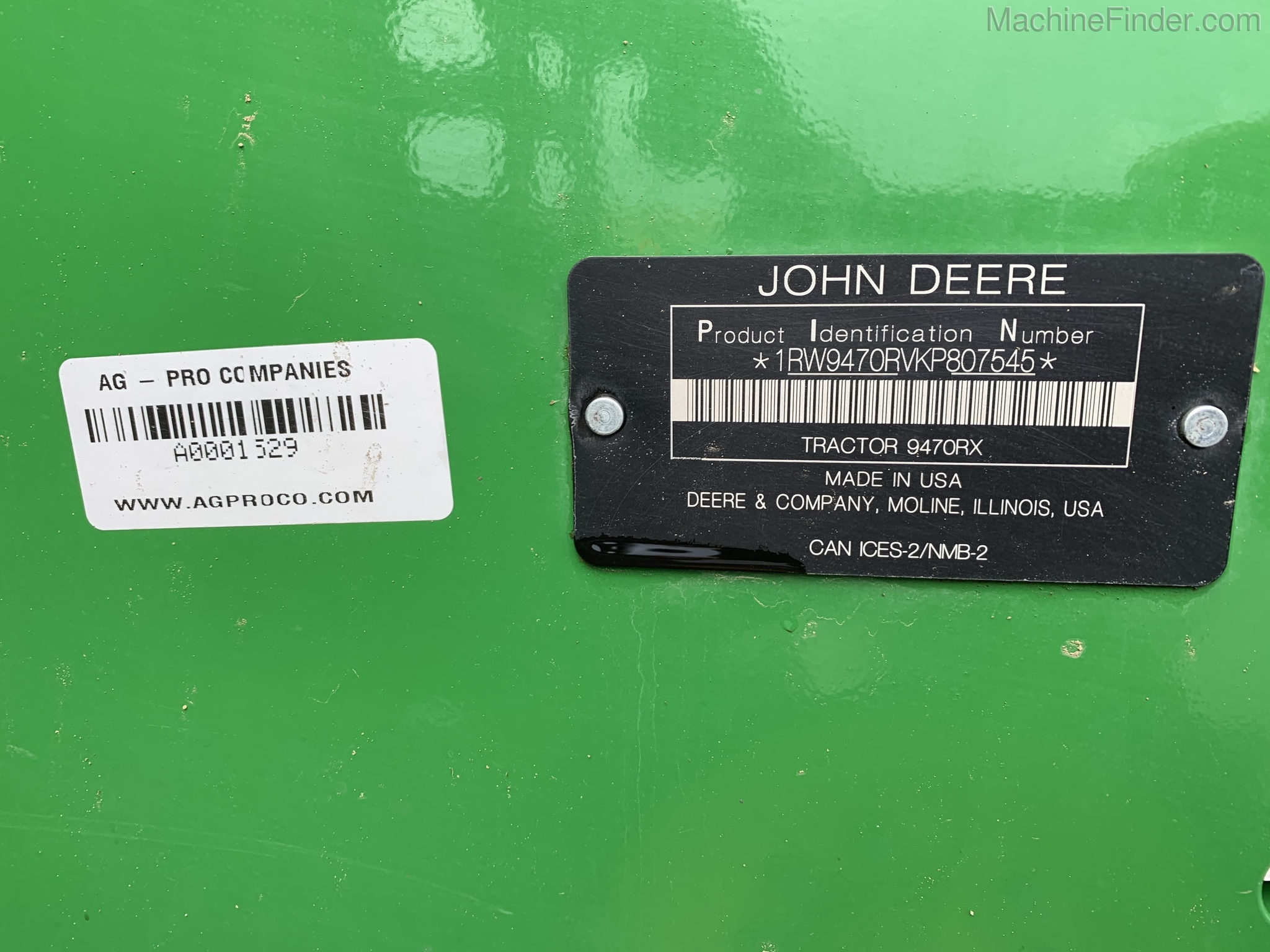 2019 John Deere 9470RX Image 6