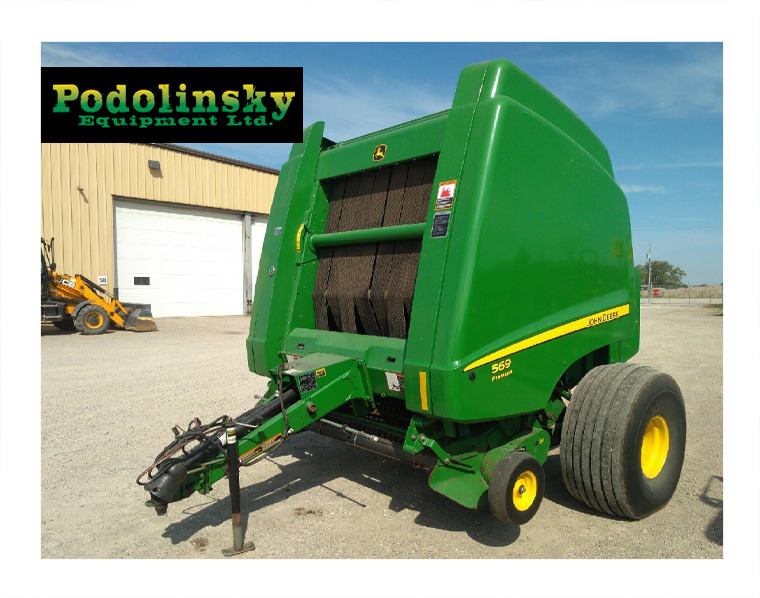 2014 John Deere 569 Premium Round Balers